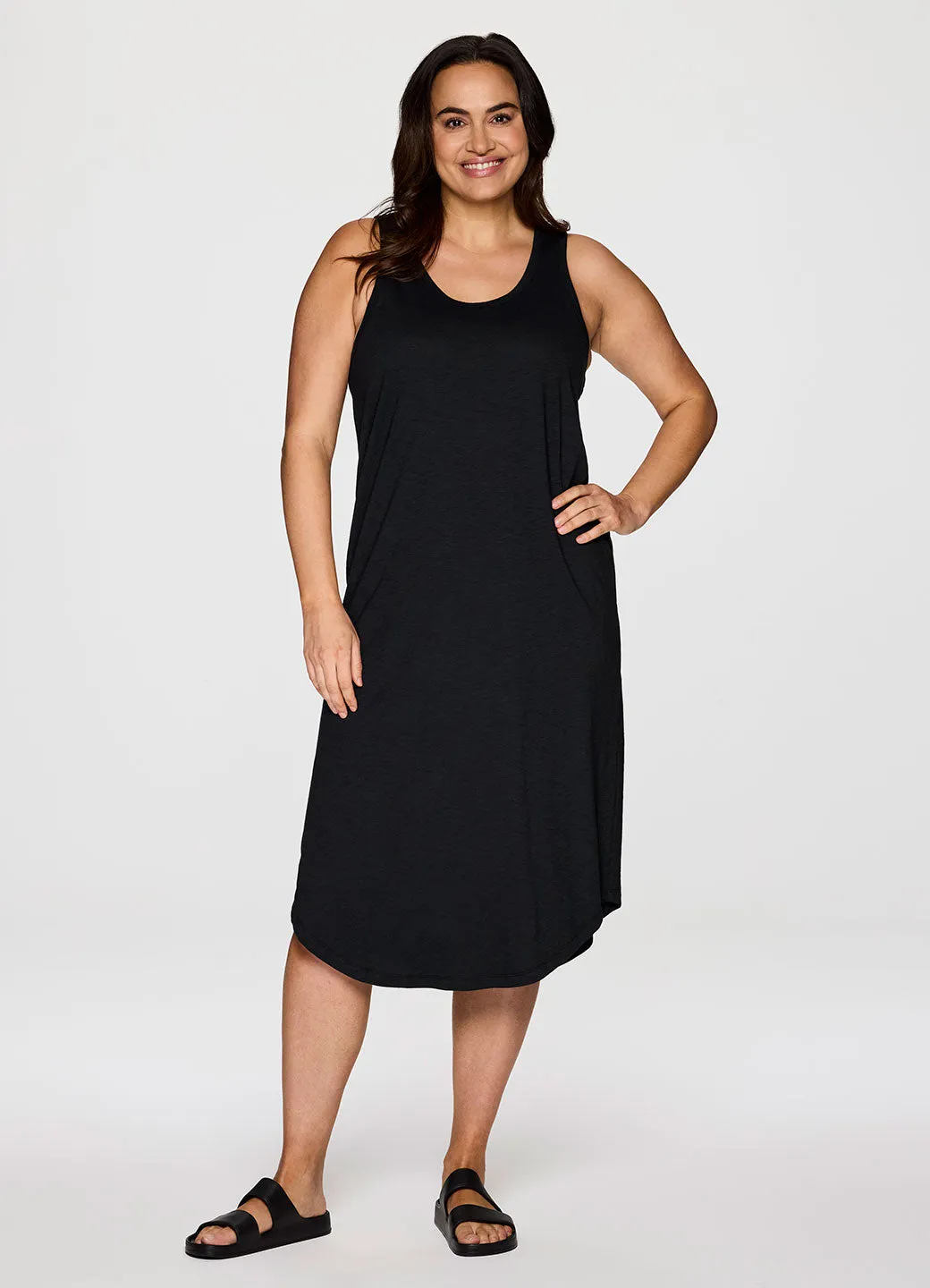 Plus Weekender Midi Tank Dress