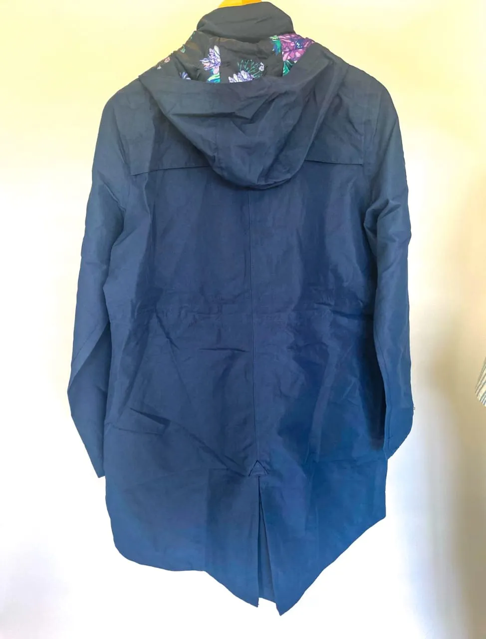 Queue navy rain jacket