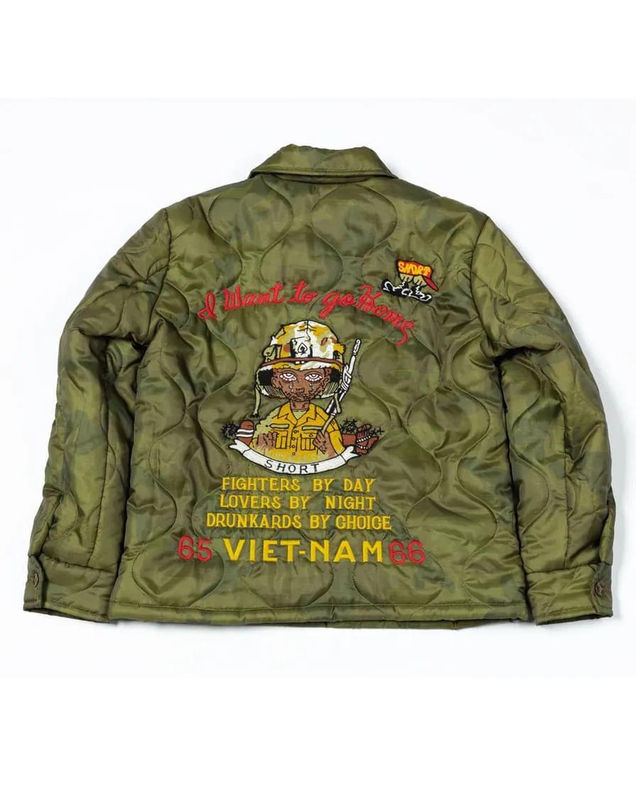 Quilting Vietnam Satin Jacket