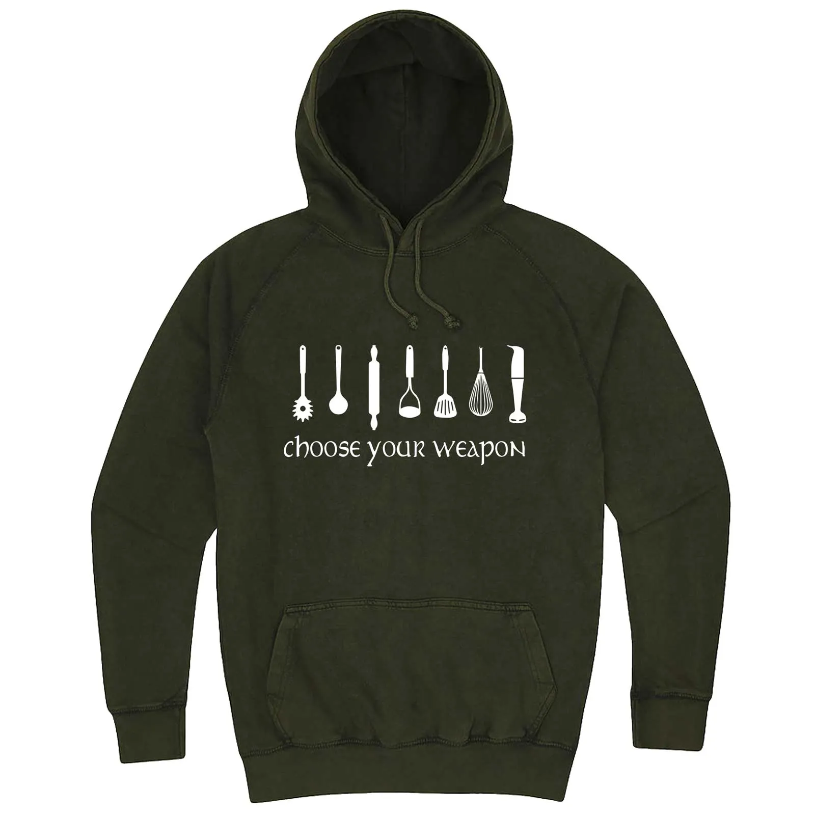 "Choose Your Weapon - Baker" hoodie