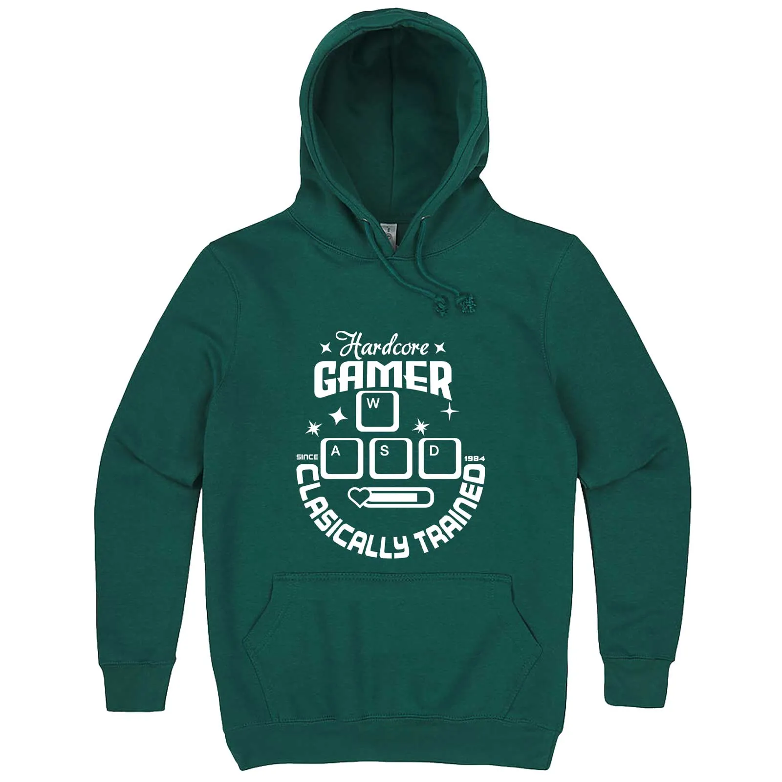 "Hardcore Gamer, Classically Trained" hoodie