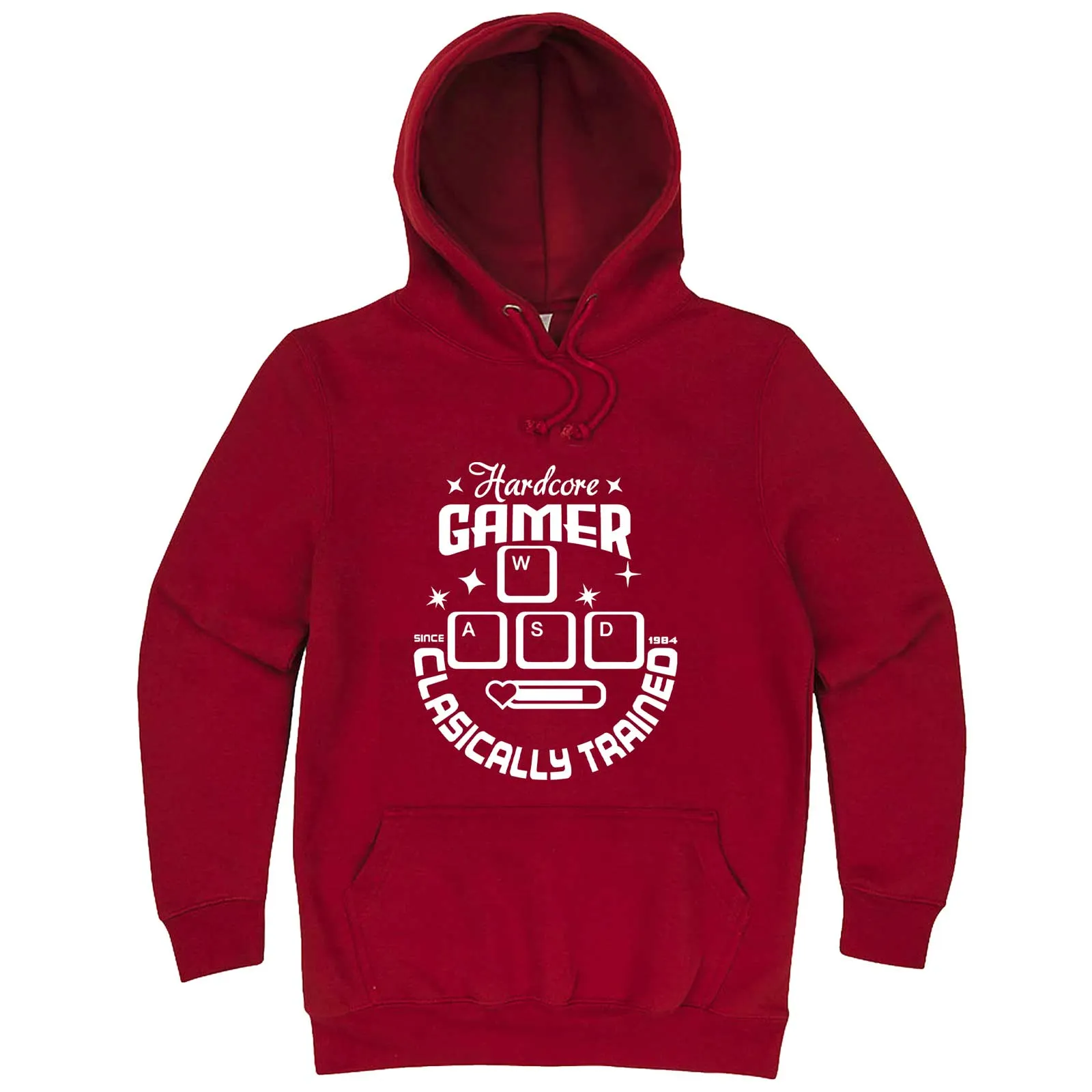 "Hardcore Gamer, Classically Trained" hoodie