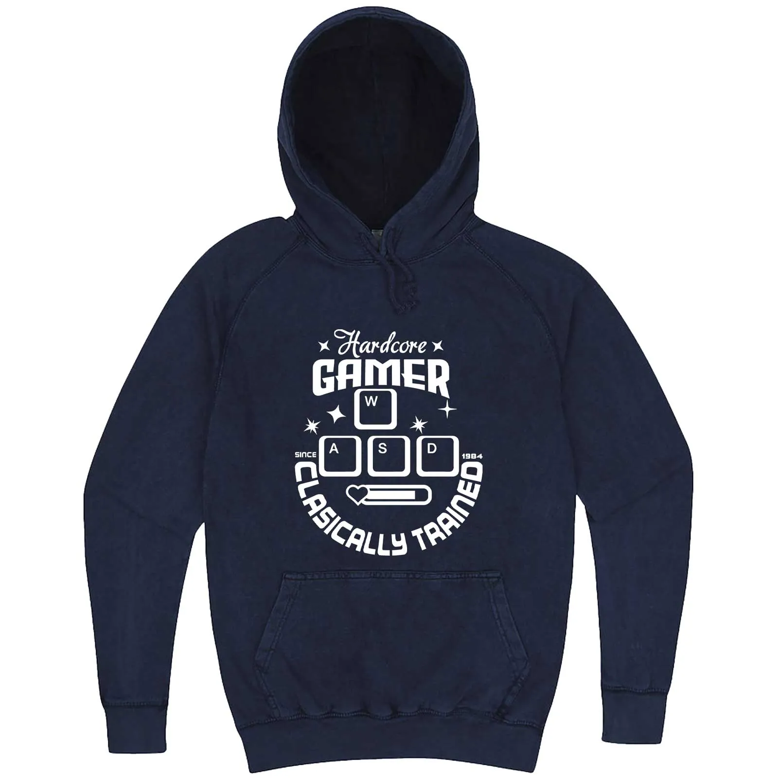 "Hardcore Gamer, Classically Trained" hoodie