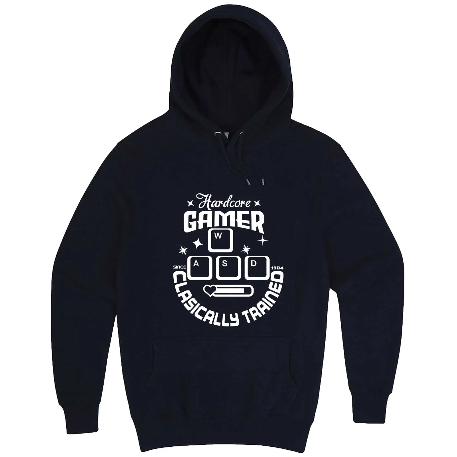 "Hardcore Gamer, Classically Trained" hoodie