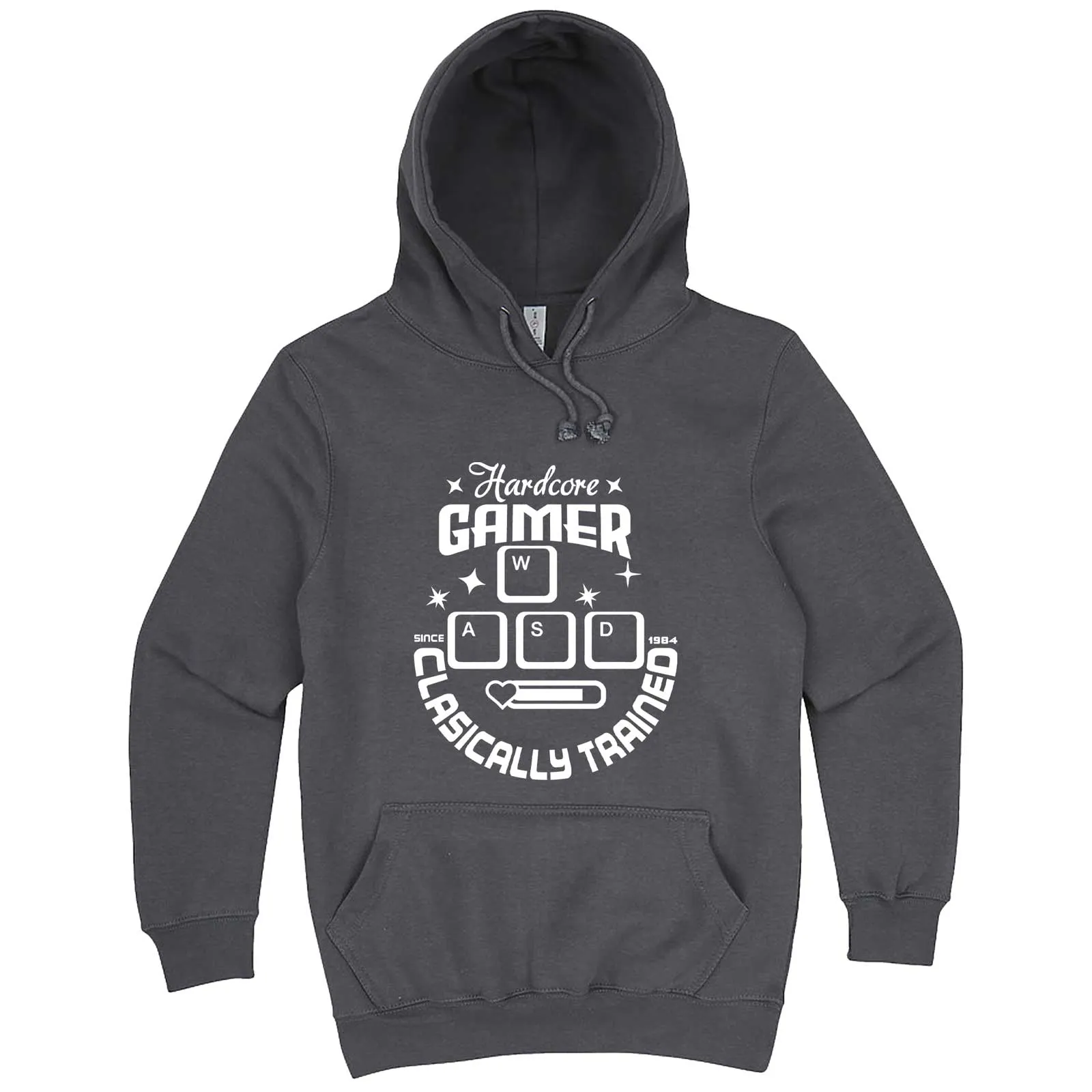 "Hardcore Gamer, Classically Trained" hoodie