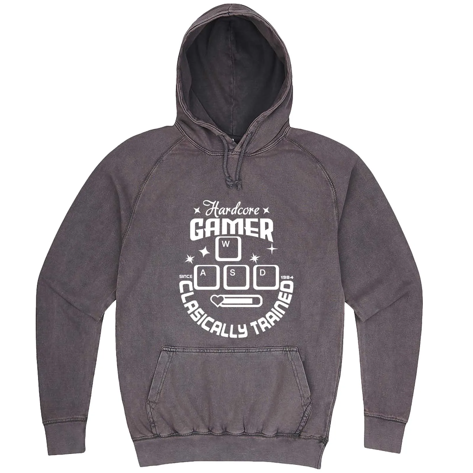 "Hardcore Gamer, Classically Trained" hoodie