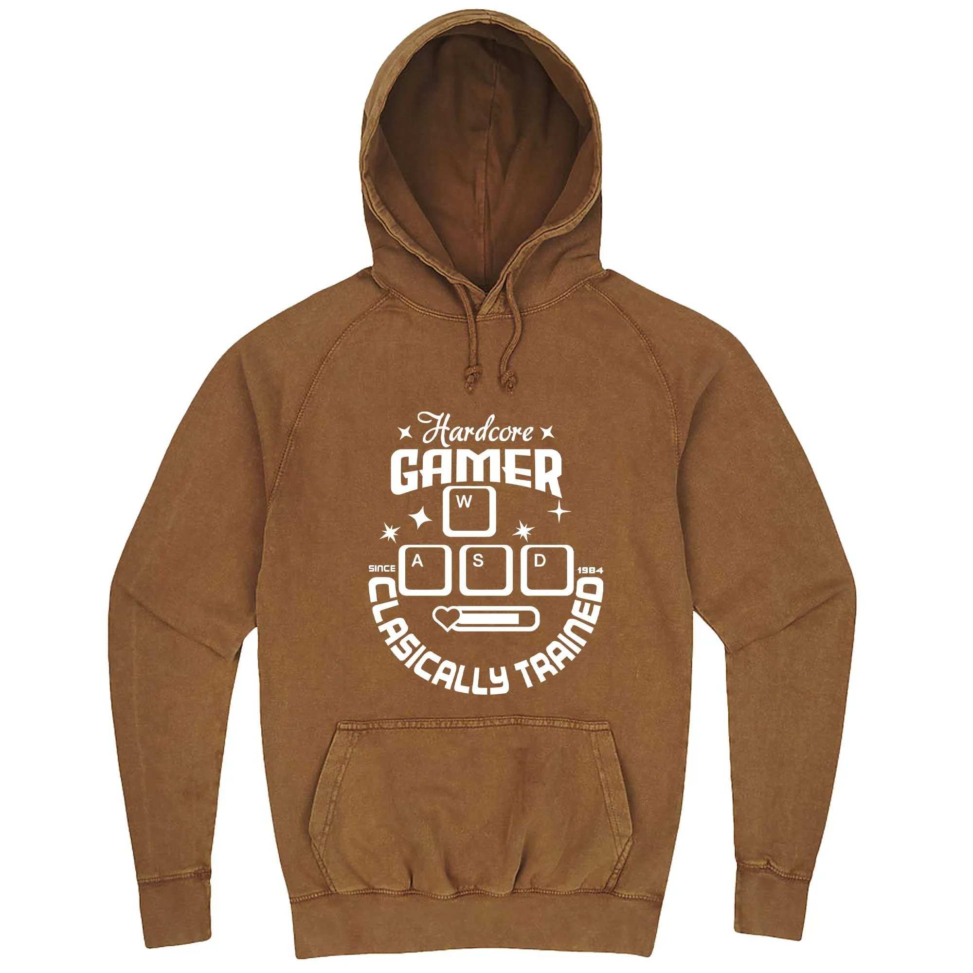 "Hardcore Gamer, Classically Trained" hoodie