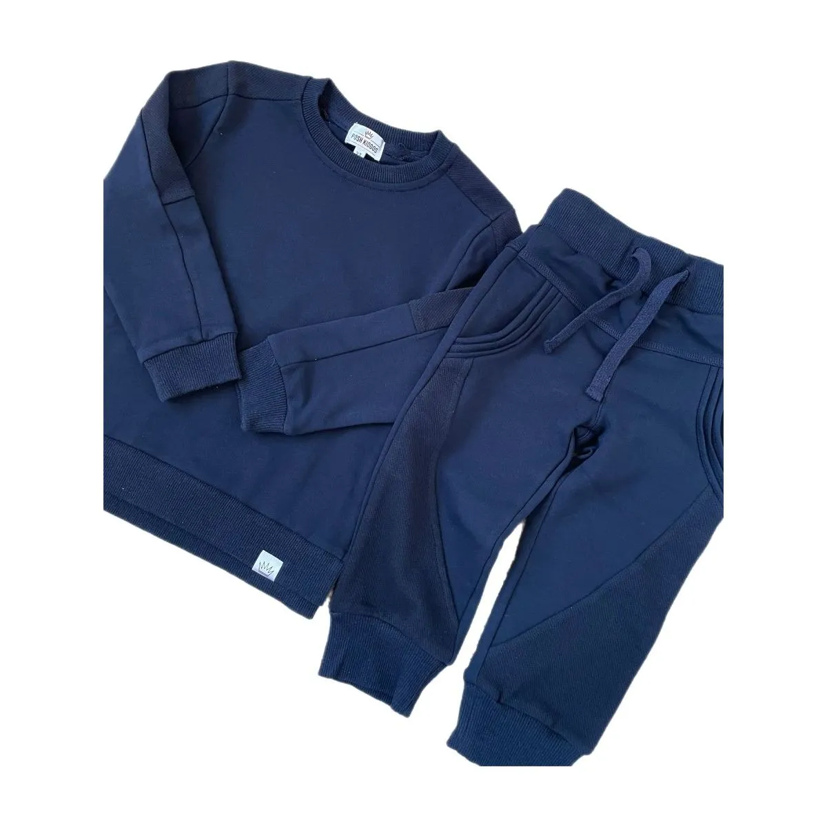 Relaxed Joggers- Navy