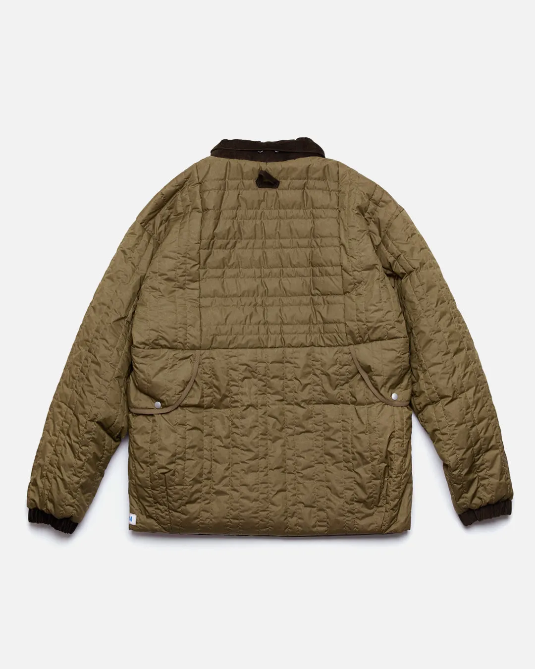 Retro Quilt Jacket - Brown