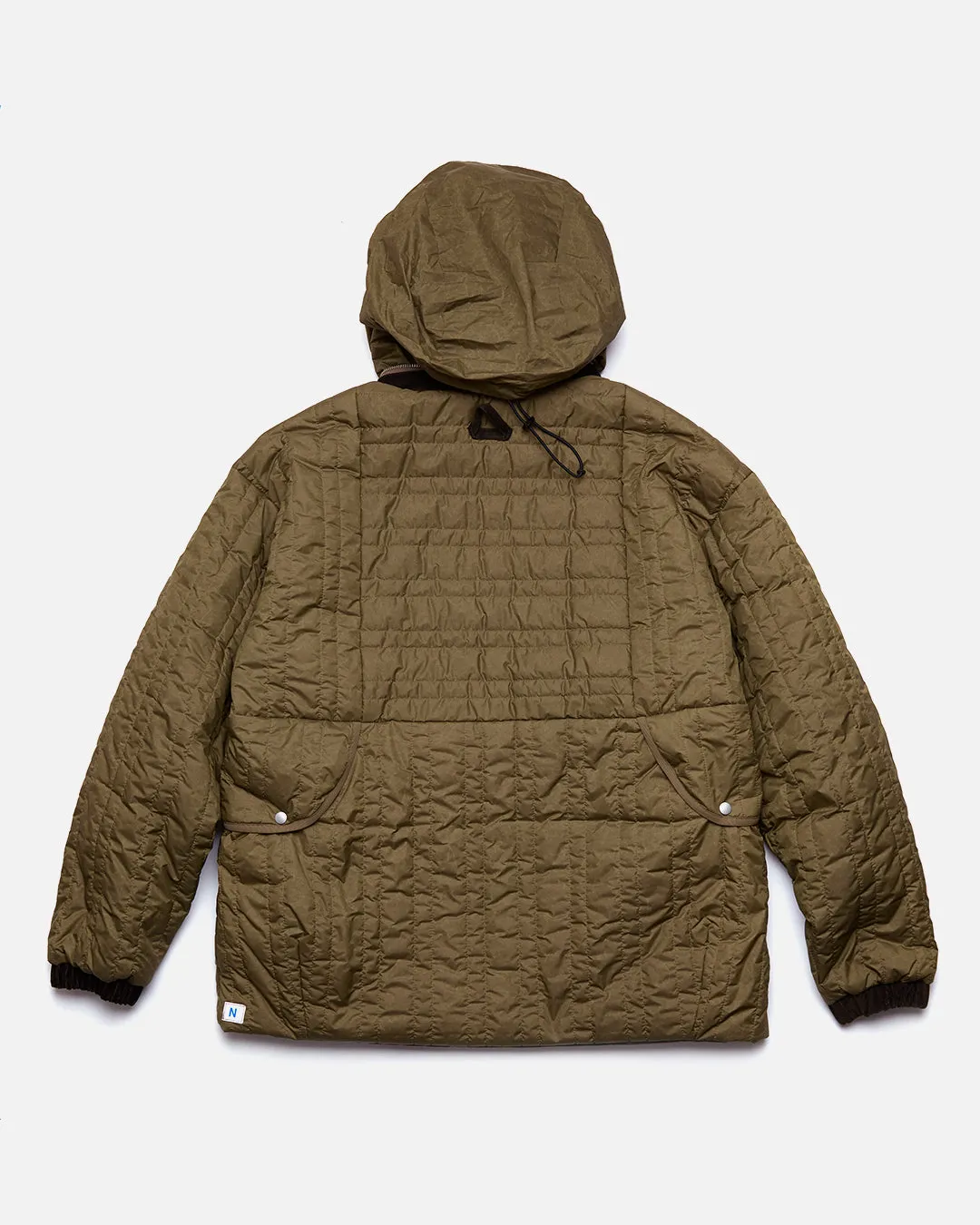 Retro Quilt Jacket - Brown