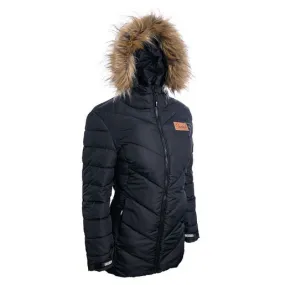 Snatch Women's Explorer Puffer Jacket Black - SF3000BK