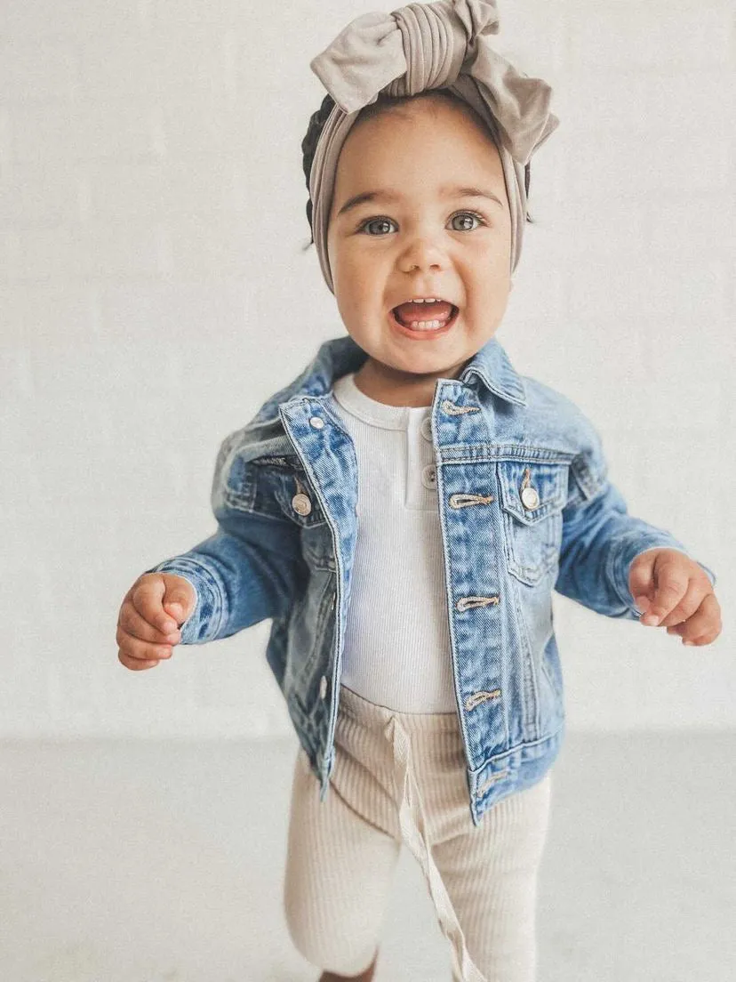 Soldier Stone Vintage Denim Jacket: Baby Size