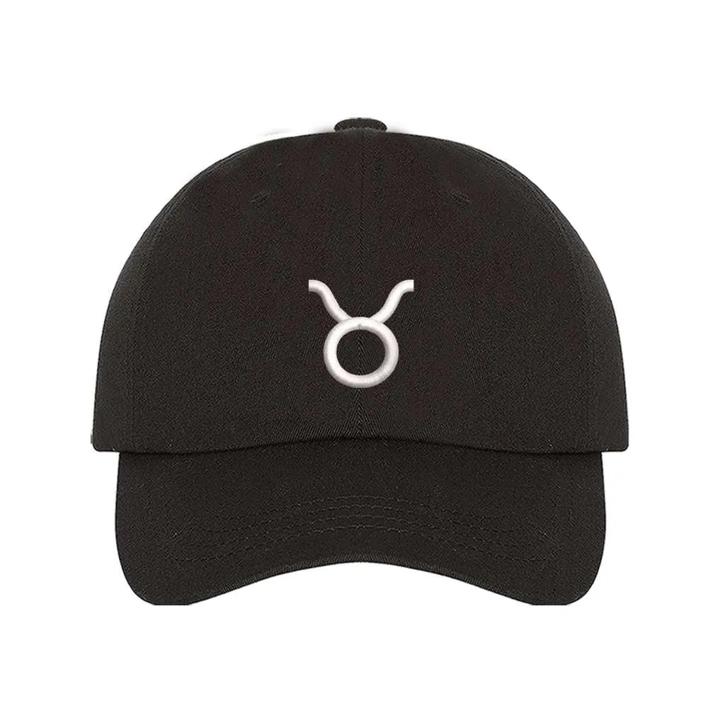 Taurus Baseball Hat -   Taurus Zodiac Symbol Hat