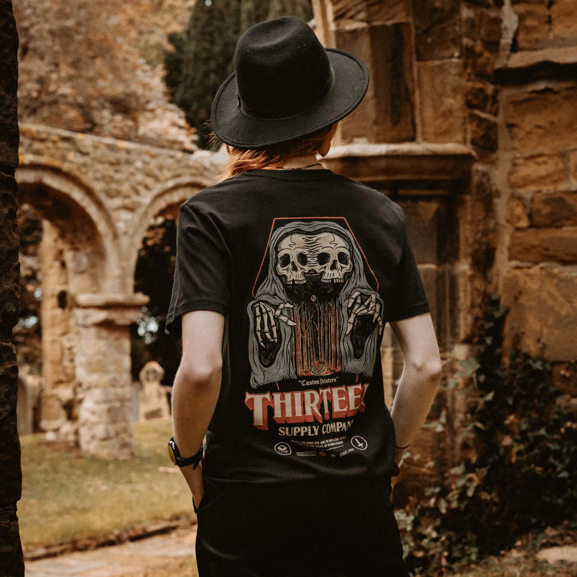 THE GRAVES DELIGHT - BLACK UNISEX T-SHIRT