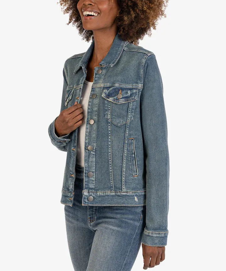 The Jacqueline Denim Jacket - Fascinated Wash