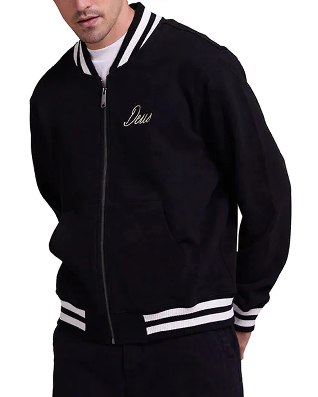 VESTE BOMBER DEUS PATRON FLEECE BLACK