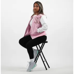 WOMEN VARISTY JACKET - "COTTON CANDY"