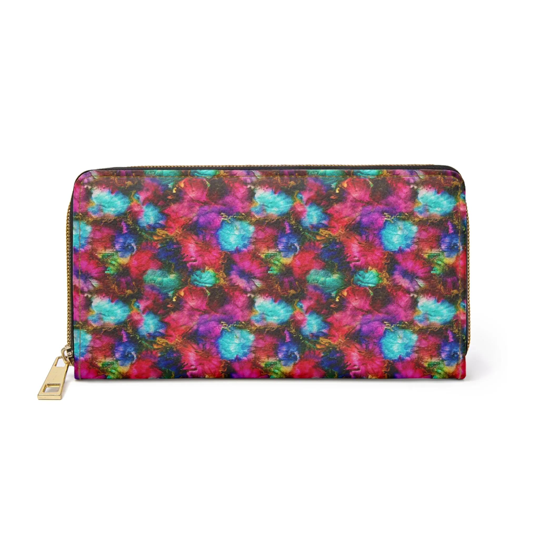 Zipper Wallet - Grateful Flower