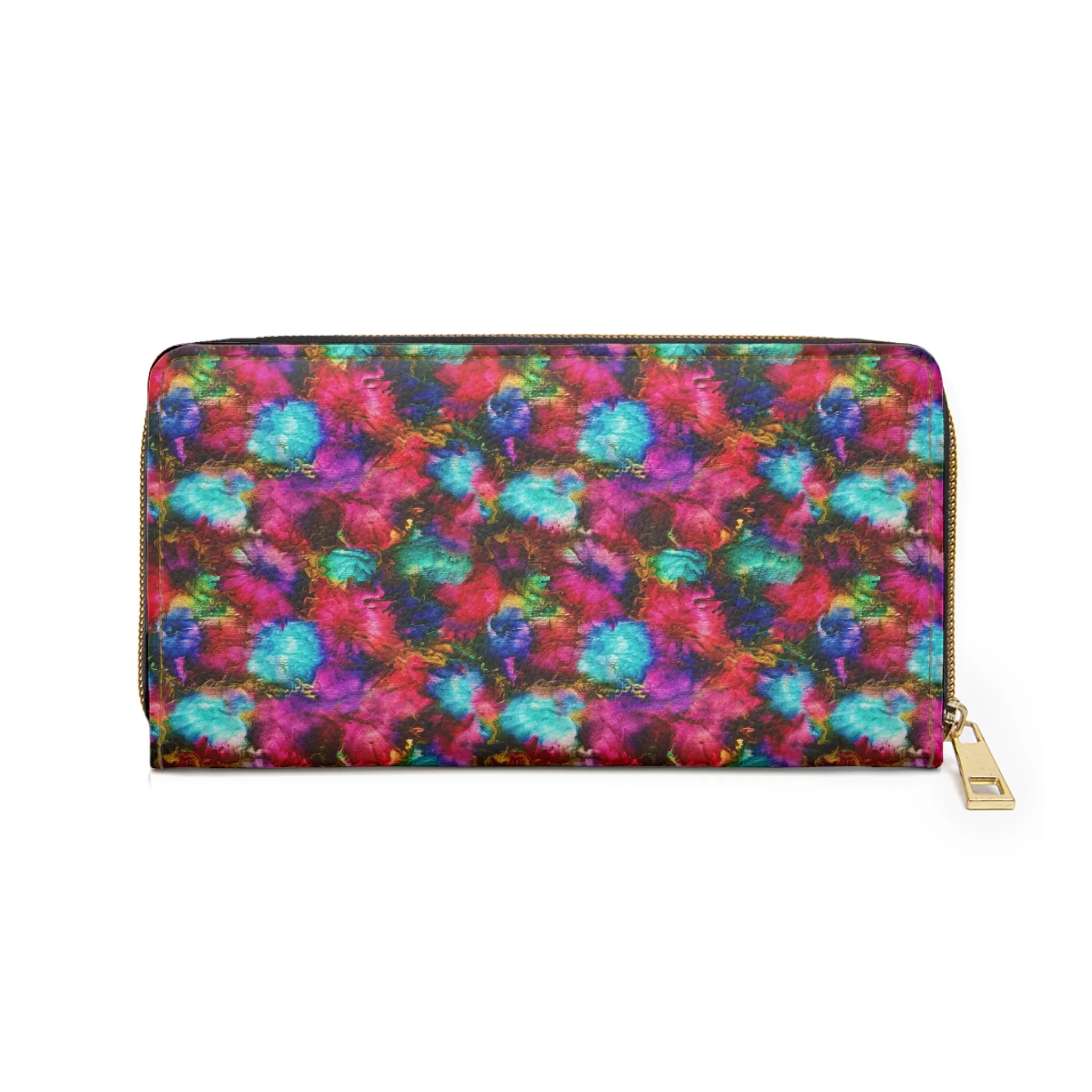 Zipper Wallet - Grateful Flower